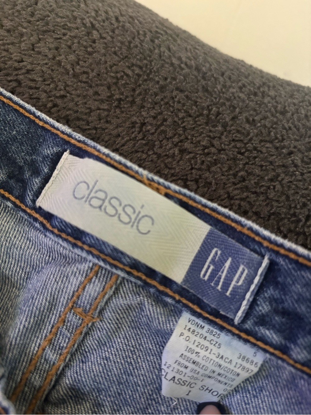 GAP Classic Light Blue Denim Jean Shorts